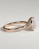 Svea - Pear and Princess Toi et Moi - 18k Rose Gold