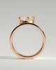 Tatiana - North East Pear Solitaire - 18k Rose Gold
