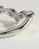 Veronica - Marquise-Round Accent Stones with Vine Band Wedding Ring - 18k White Gold
