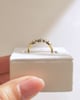 Veronica - Vintage Vine Marquise Accent Wedding Band Lifestyle Image