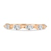 Violet - Marquise Wedding Ring - 18k Rose Gold
