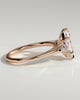 Wanda - 6 Claw Elongated Hexagon Trilogy - 18k Rose Gold