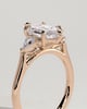 Wanda - 6 Claw Elongated Hexagon Trilogy - 18k Rose Gold
