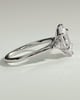 Wanda - 6 Claw Elongated Hexagon Trilogy - 18k White Gold