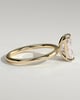 Judy - Radiant Claw Solitaire Engagement Ring - 18k Yellow Gold High Setting