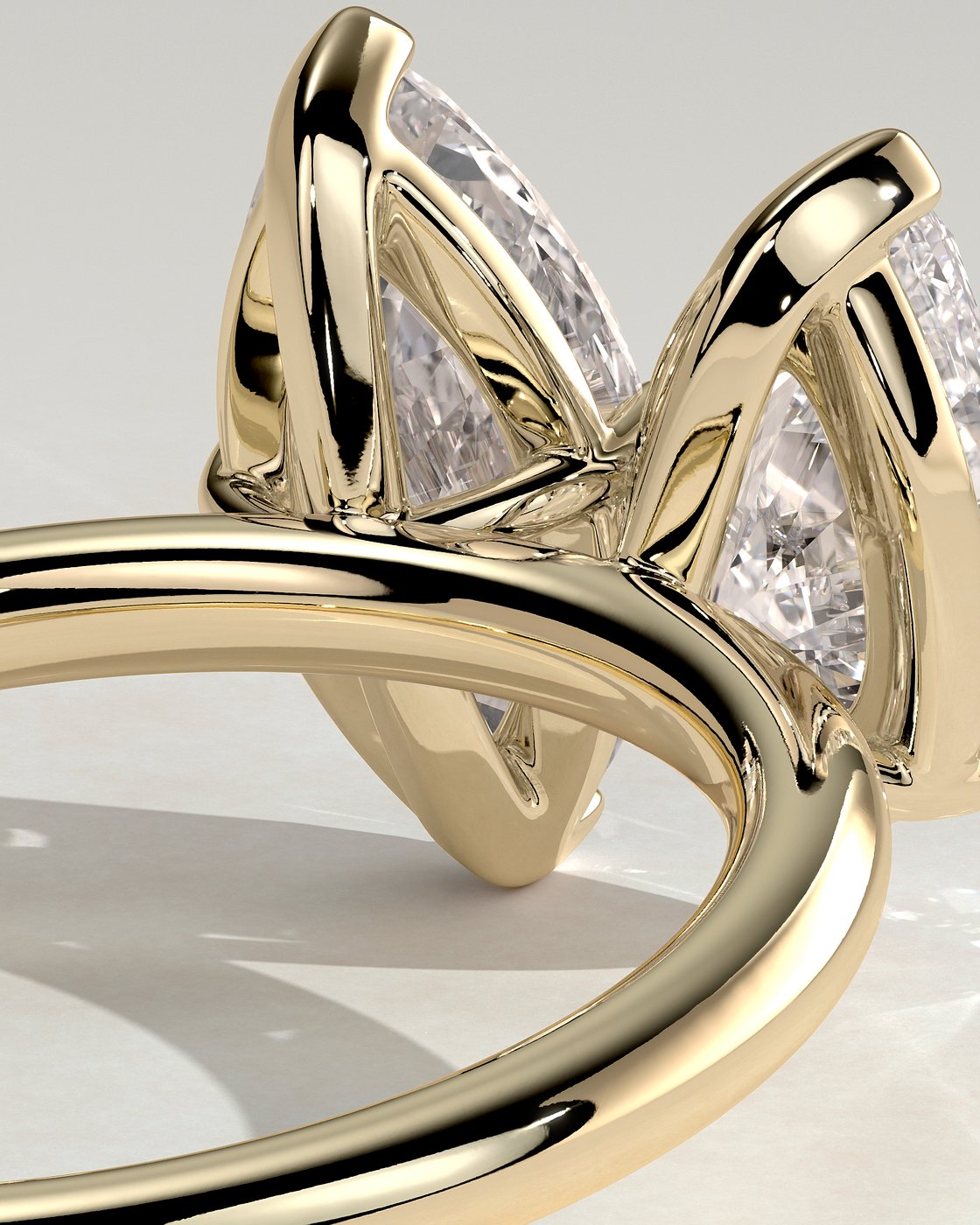Bague Dolly-Bijoux Fleur Marquise En Diamants Cz - Plaqué Or 18K 5 Microns, Taille 50, Made In France, Neuve