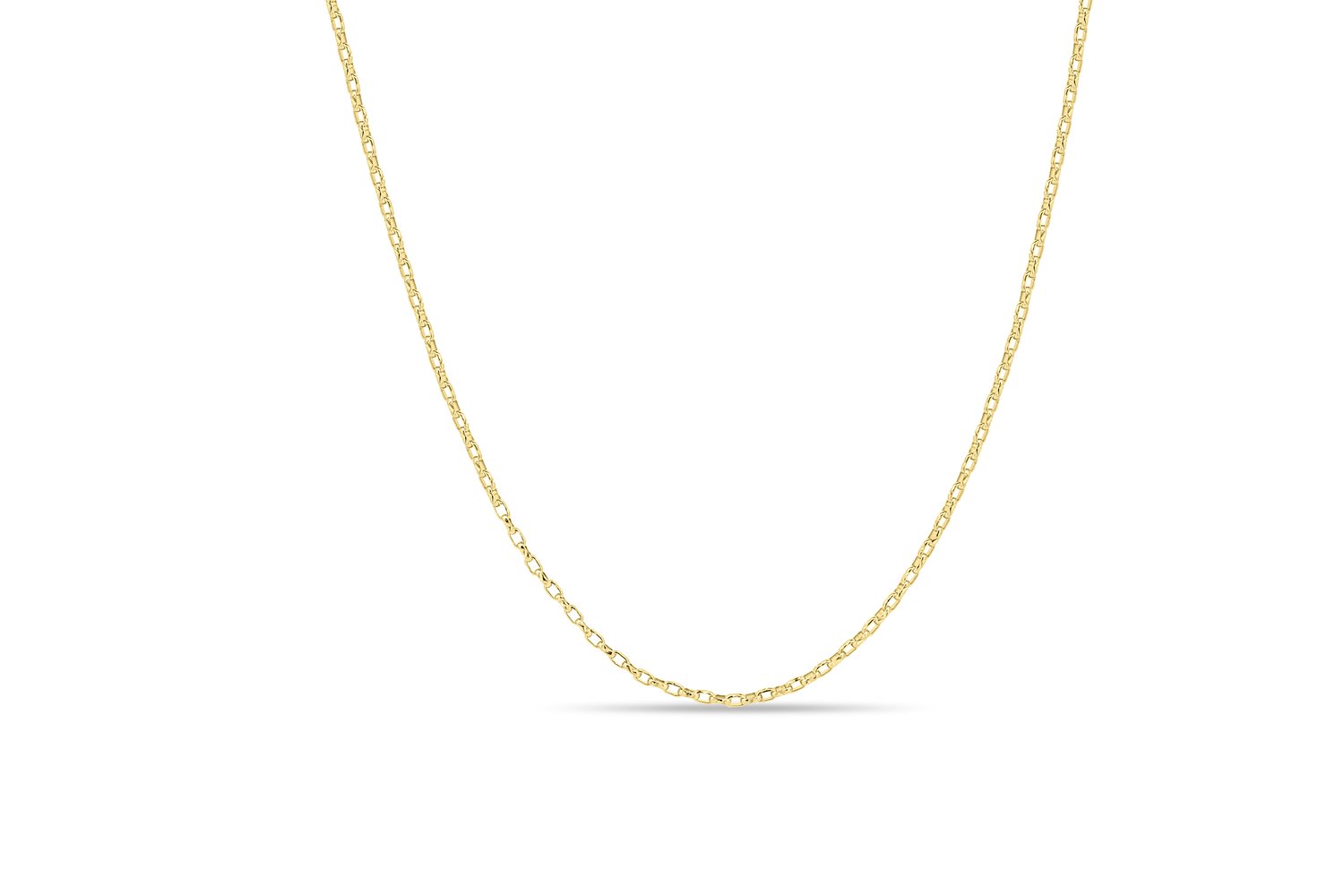 Mabel - 45cm Diamond Cut Chain - 9k Yellow Gold