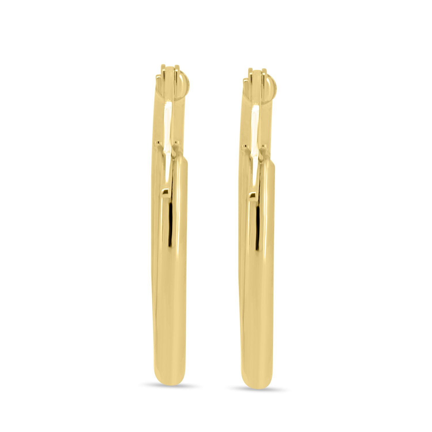 Alinta - 14k Hoop Earrings - 14k Yellow Gold