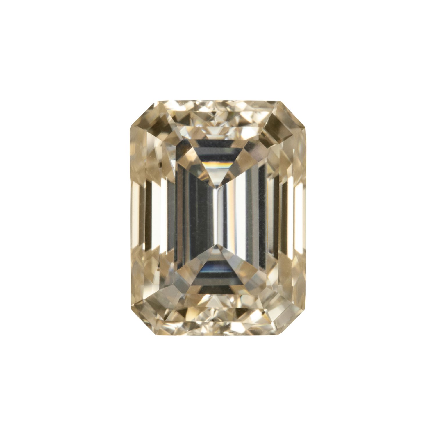 Emerald Moissanite Stone