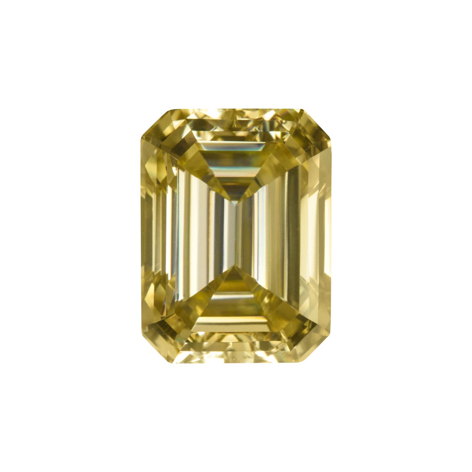 Emerald Moissanite Stone