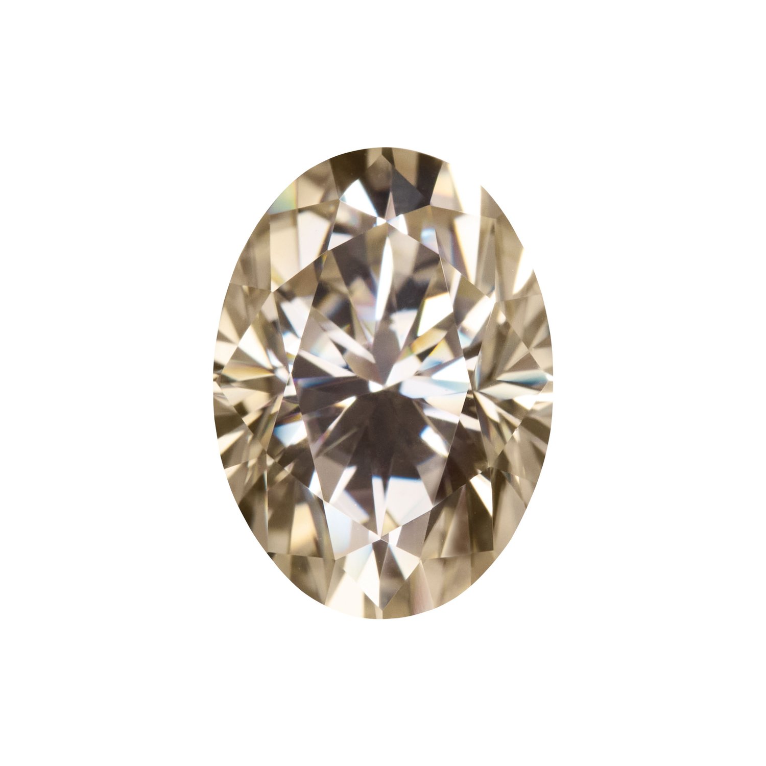Oval Moissanite Stone