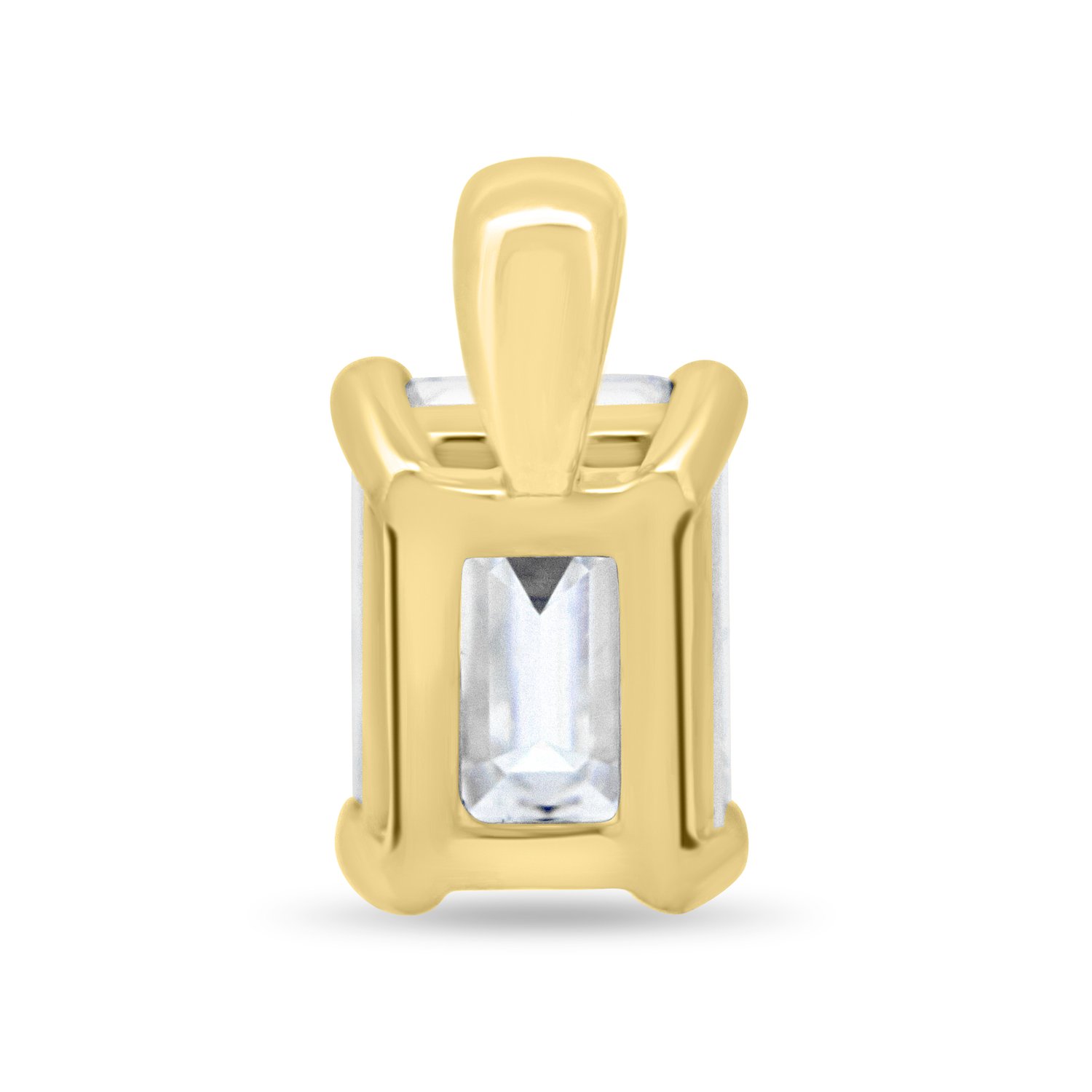 Joyce - Emerald Pendant - 18k Yellow Gold