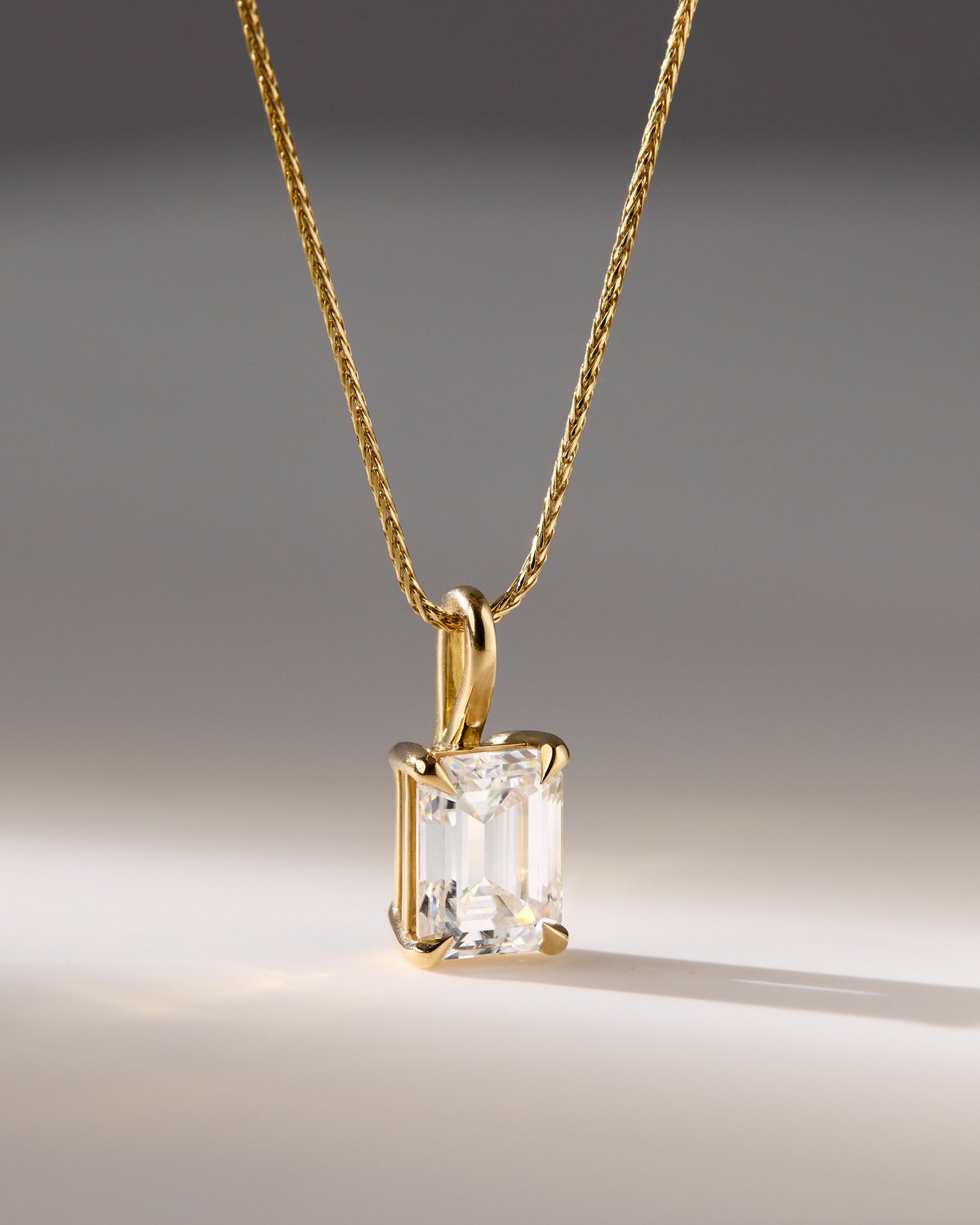 Joyce - Emerald Pendant Lifestyle Image