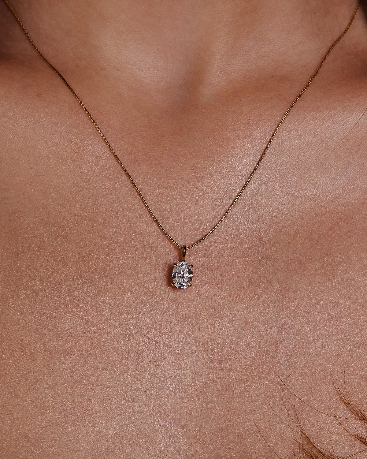 Kenzie - Oval Pendant Lifestyle Image