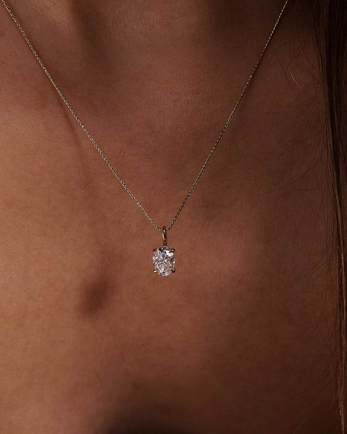 Kenzie - Oval Pendant Lifestyle Image