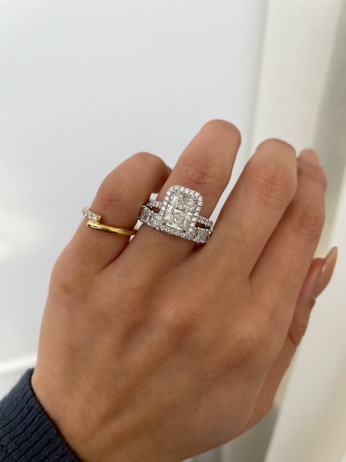 Adeline - Radiant Full Eternity Ring Lifestyle Image