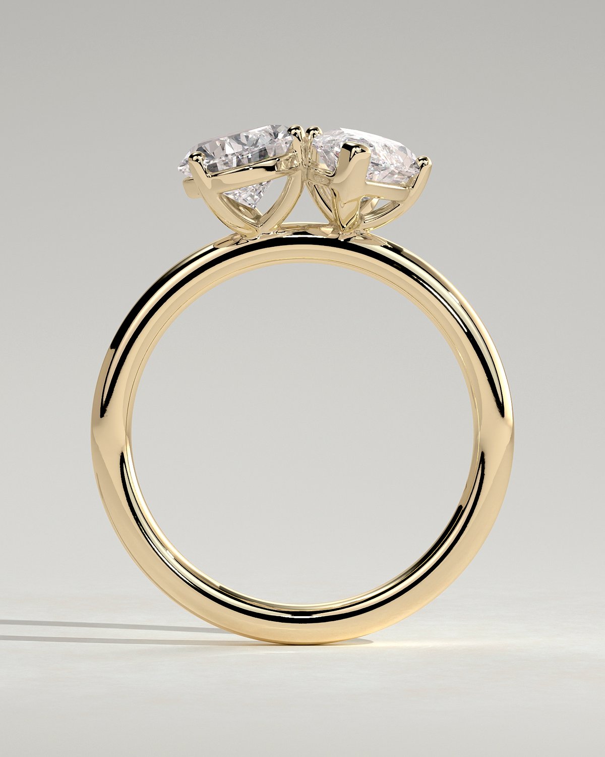 Dolly - Marquise and Pear Toi et Moi - 18k Yellow Gold
