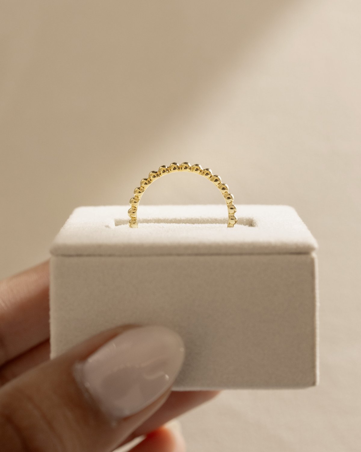 Fleur - Beaded Ring Lifestyle Image