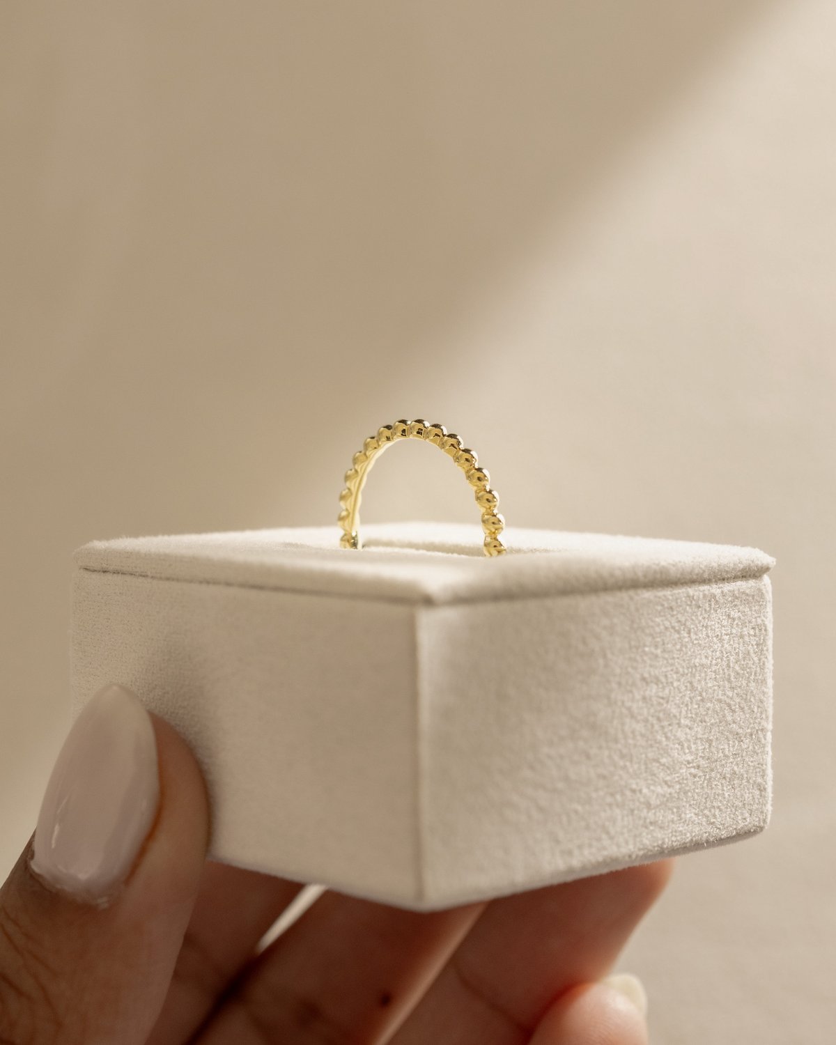 Fleur - Beaded Ring Lifestyle Image