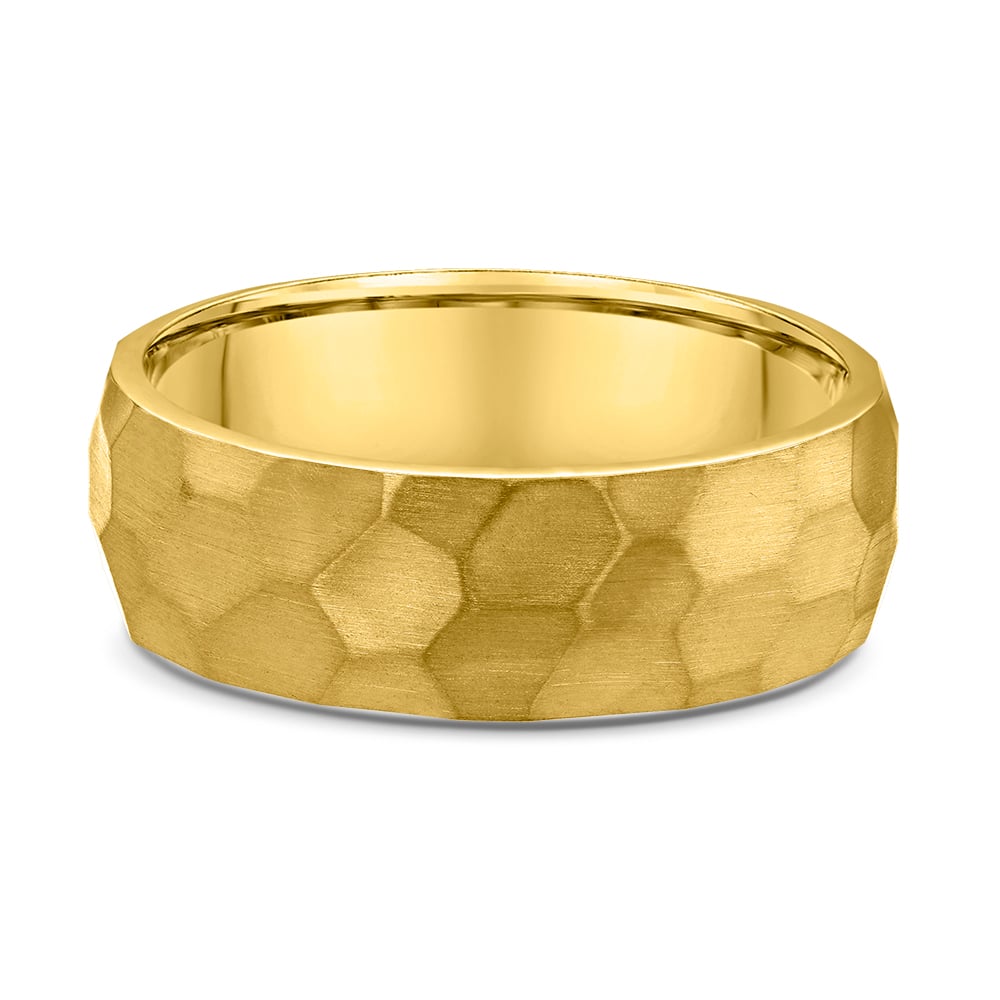 Harry Mens Wedding Ring - 9k Yellow Gold