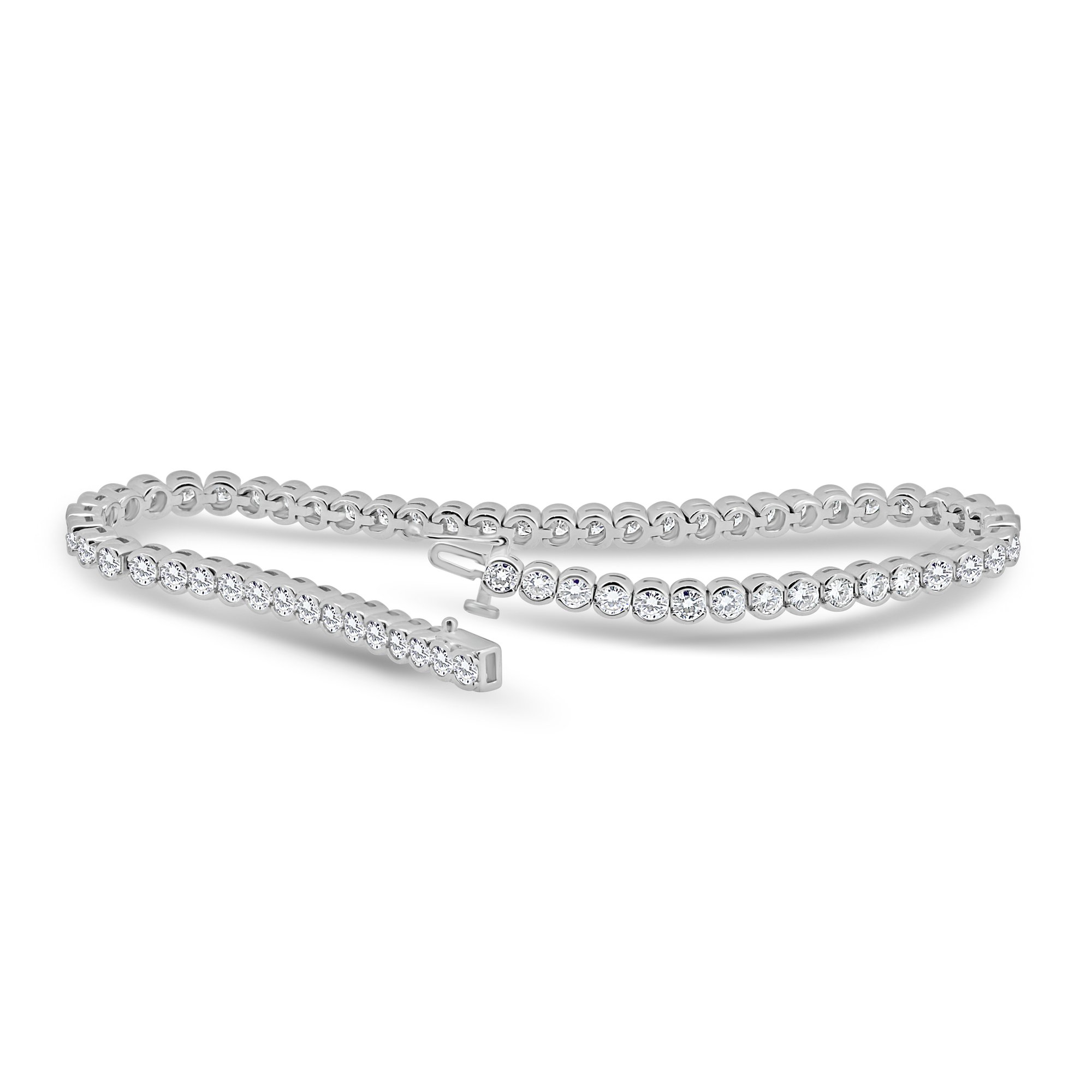 Amaris - Tennis Bracelet - 14k White Gold