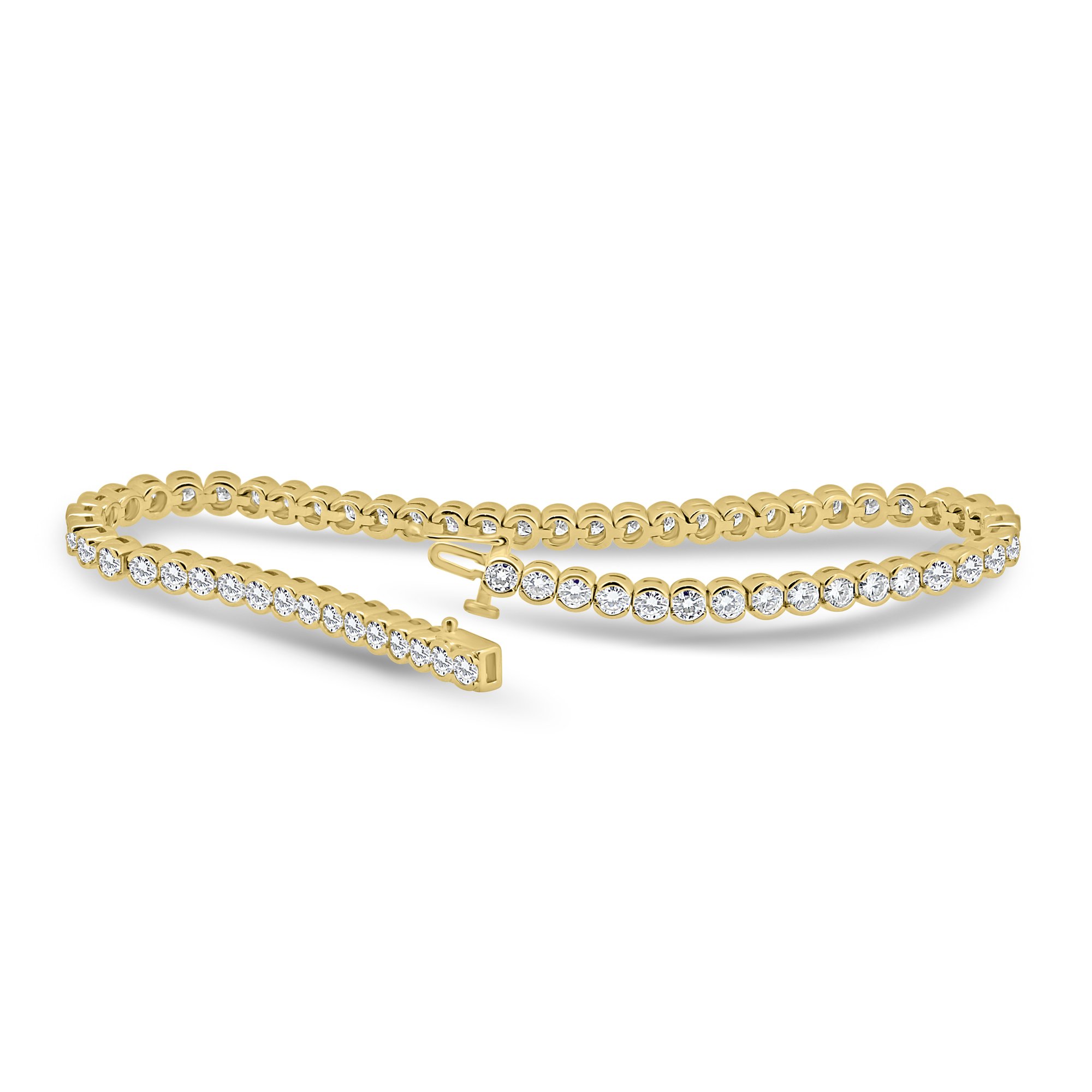 Amaris - Tennis Bracelet - 14k Yellow Gold