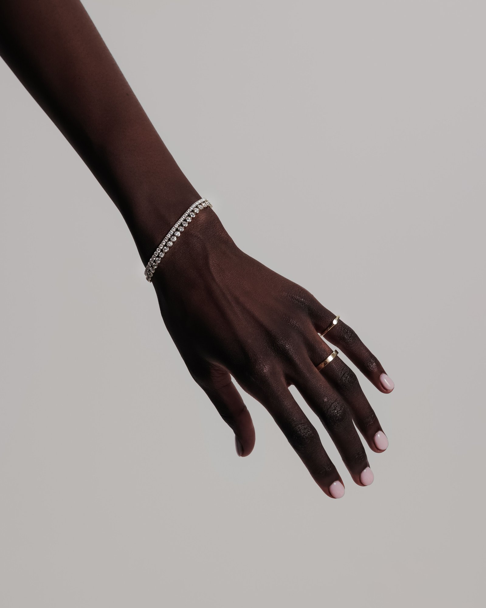 Classic 4 Claw Round Tennis Bracelet - 3CT / 9K Gold 9k Yellow Gold