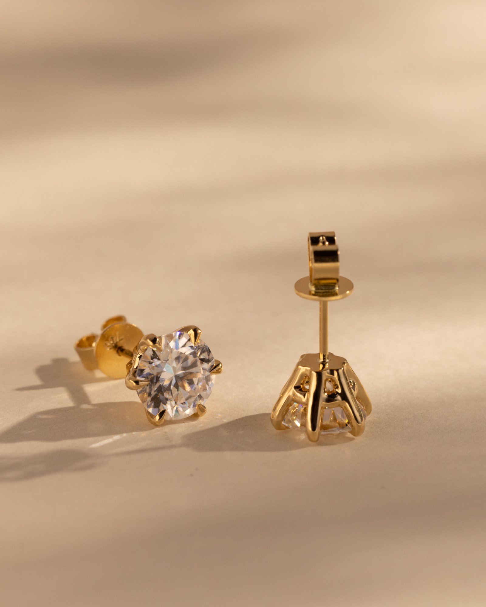 Emilia - Round 6 Claw Earrings Lifestyle Image