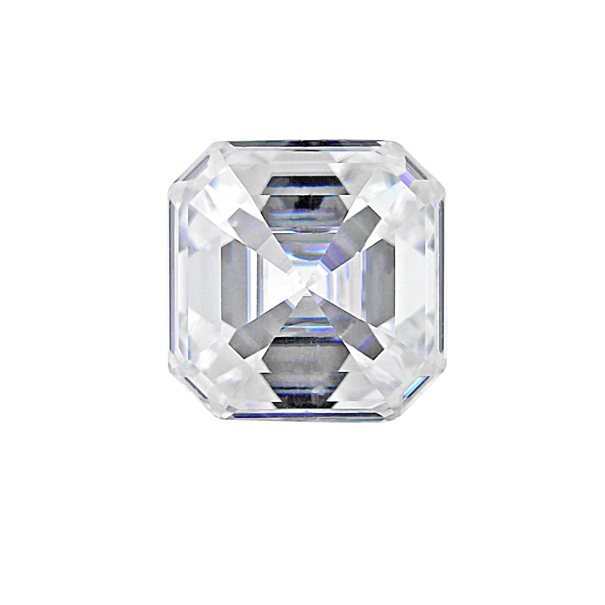 Asscher Moissanite Stone