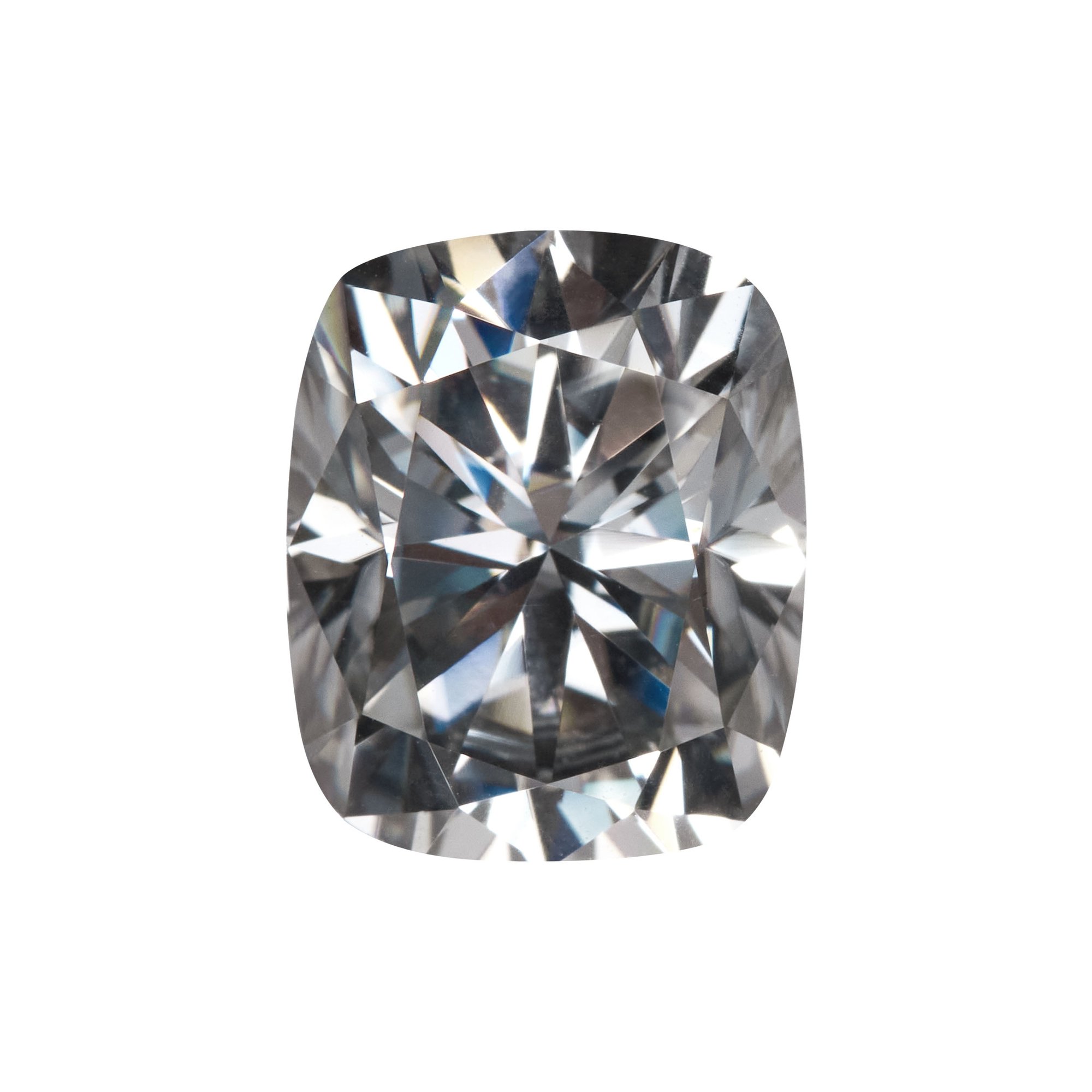 Elongated Cushion Moissanite Stone