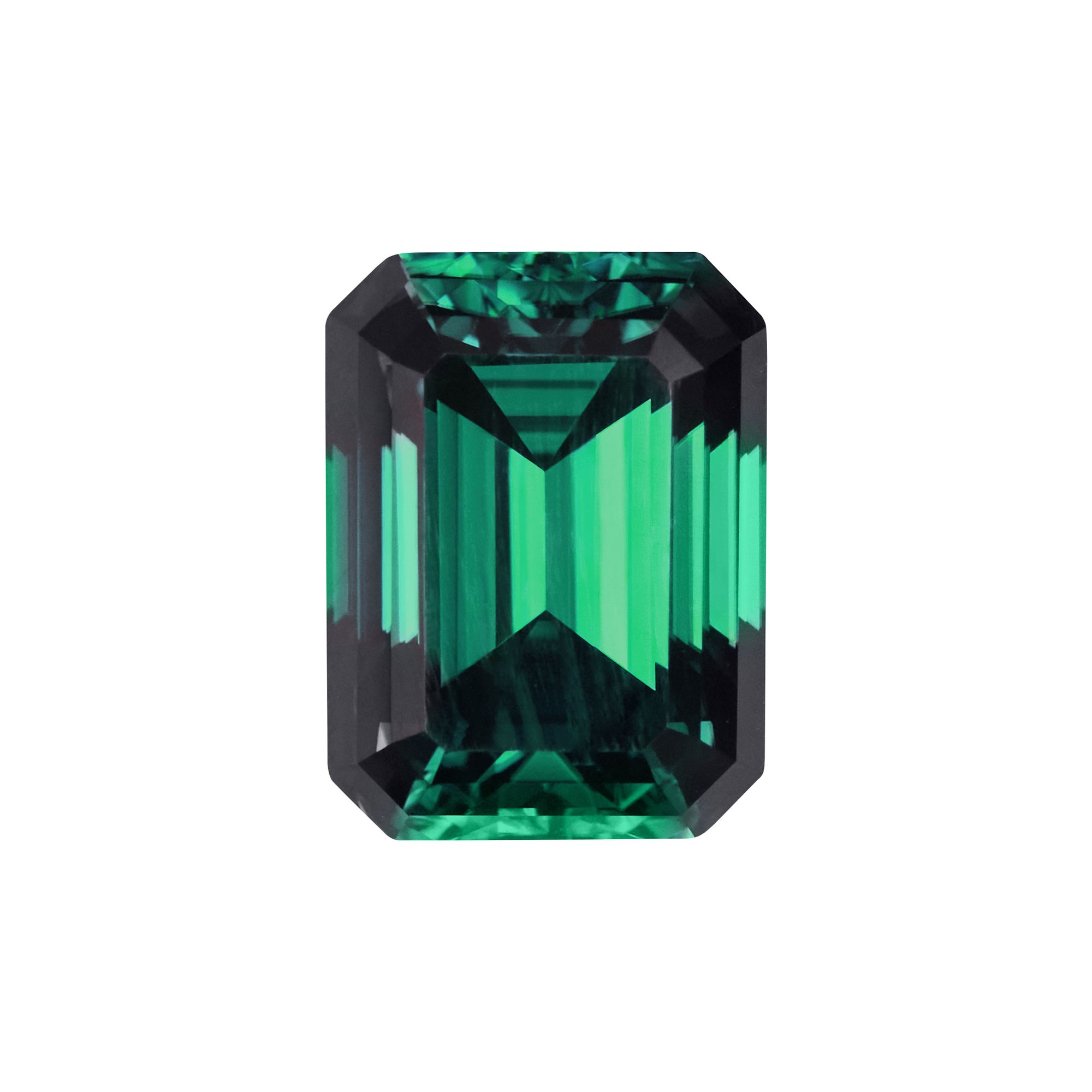 Emerald Moissanite Stone