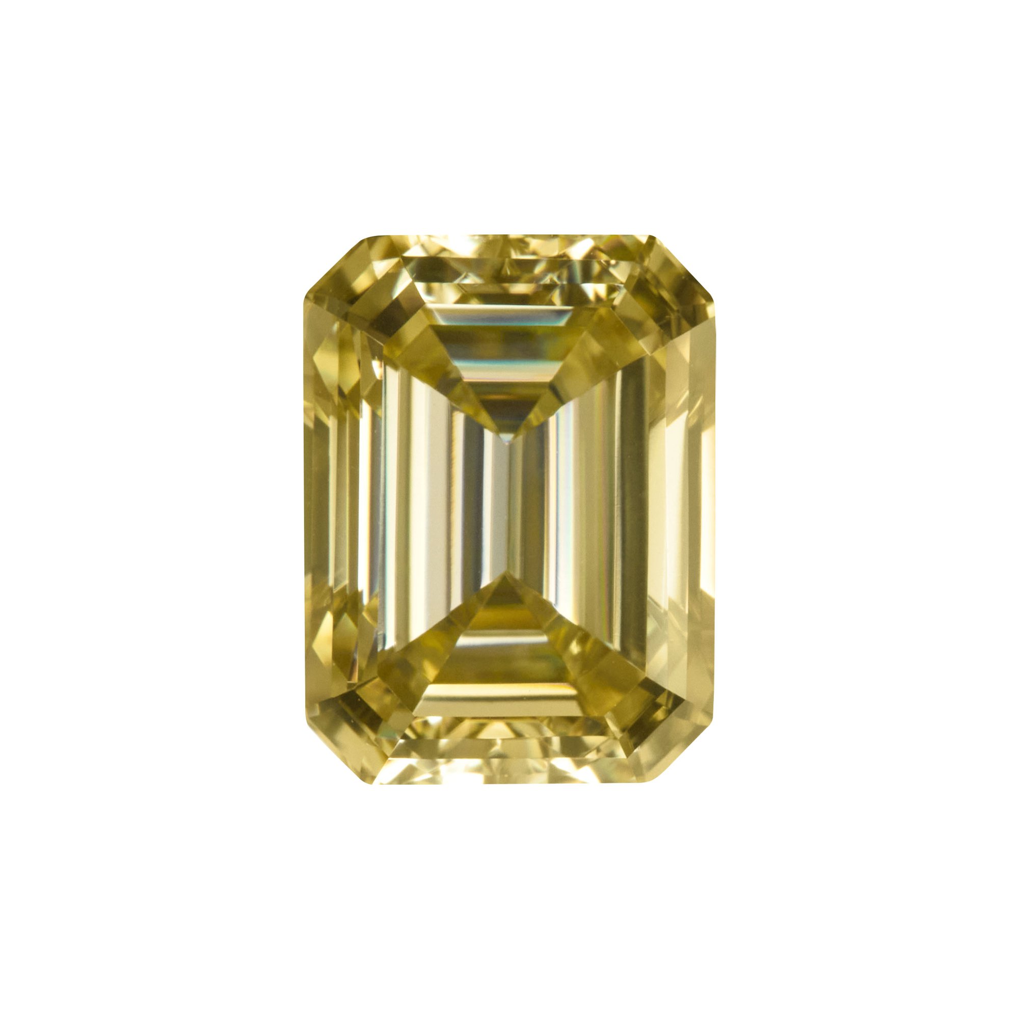 Emerald Moissanite Stone