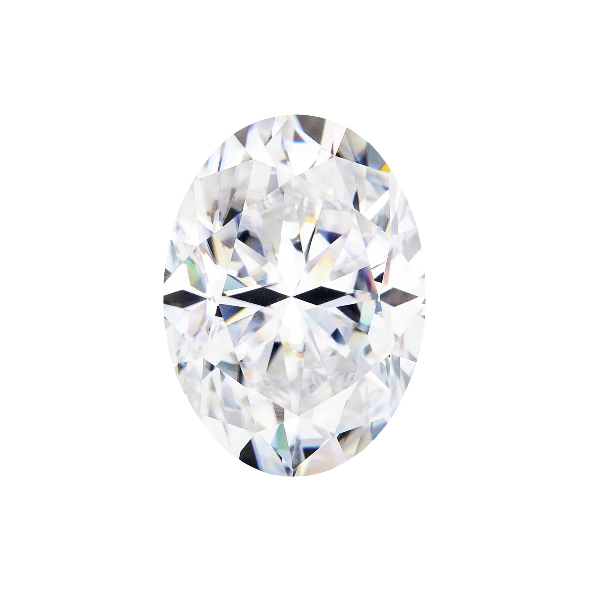 Oval Moissanite Stone