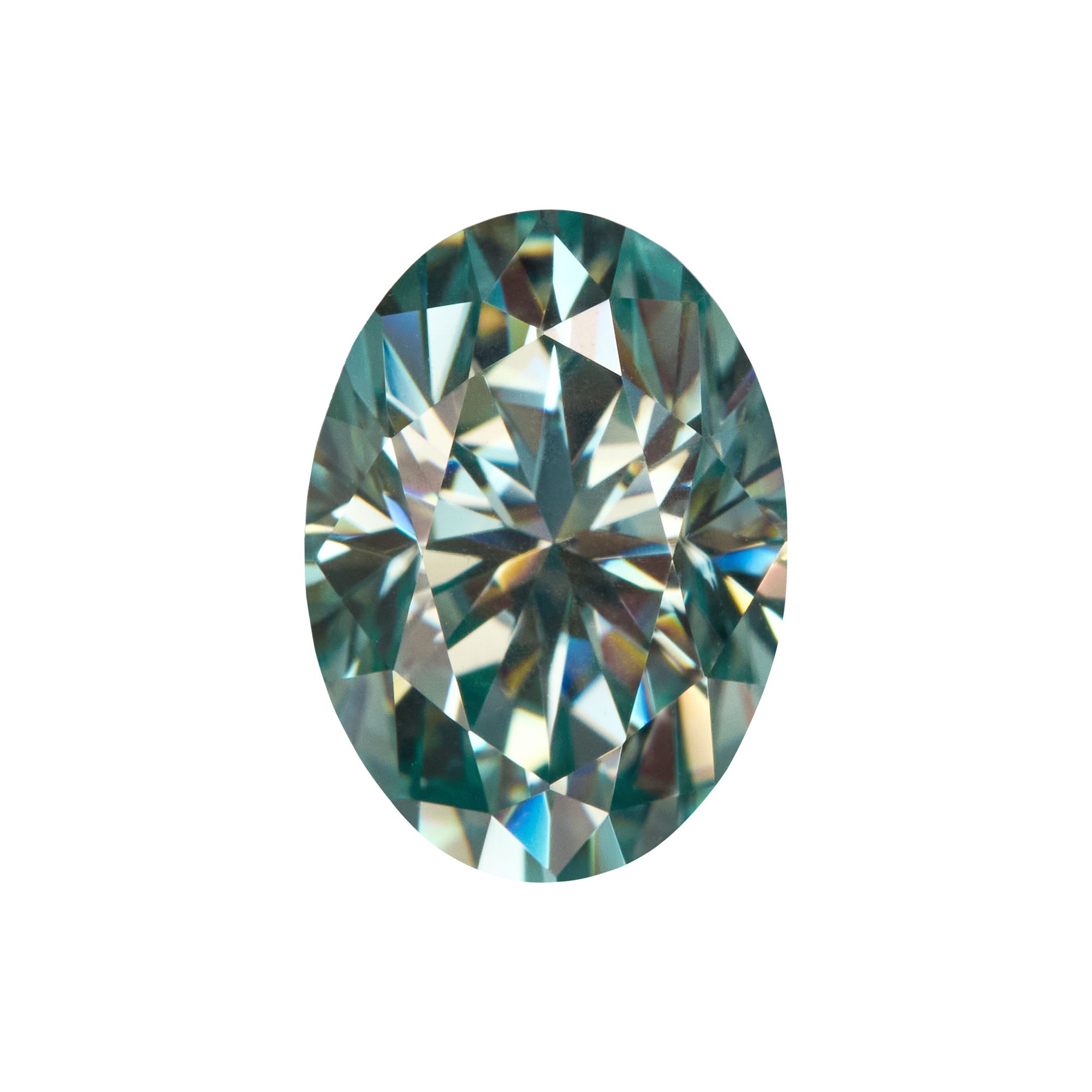 Oval Moissanite Stone