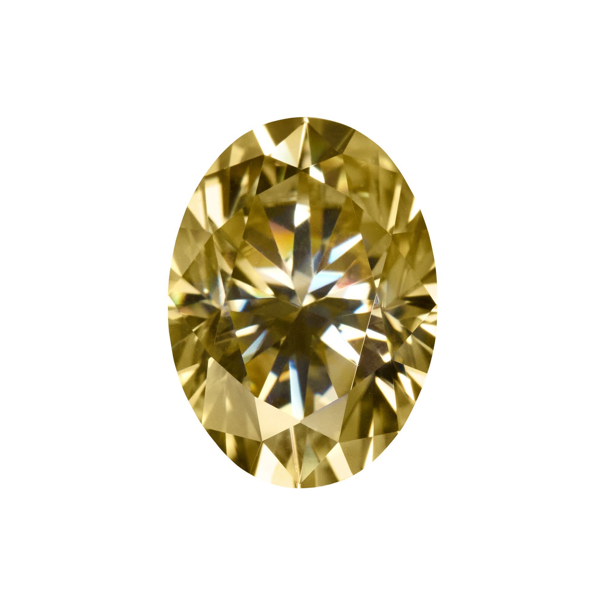 Oval Moissanite Stone