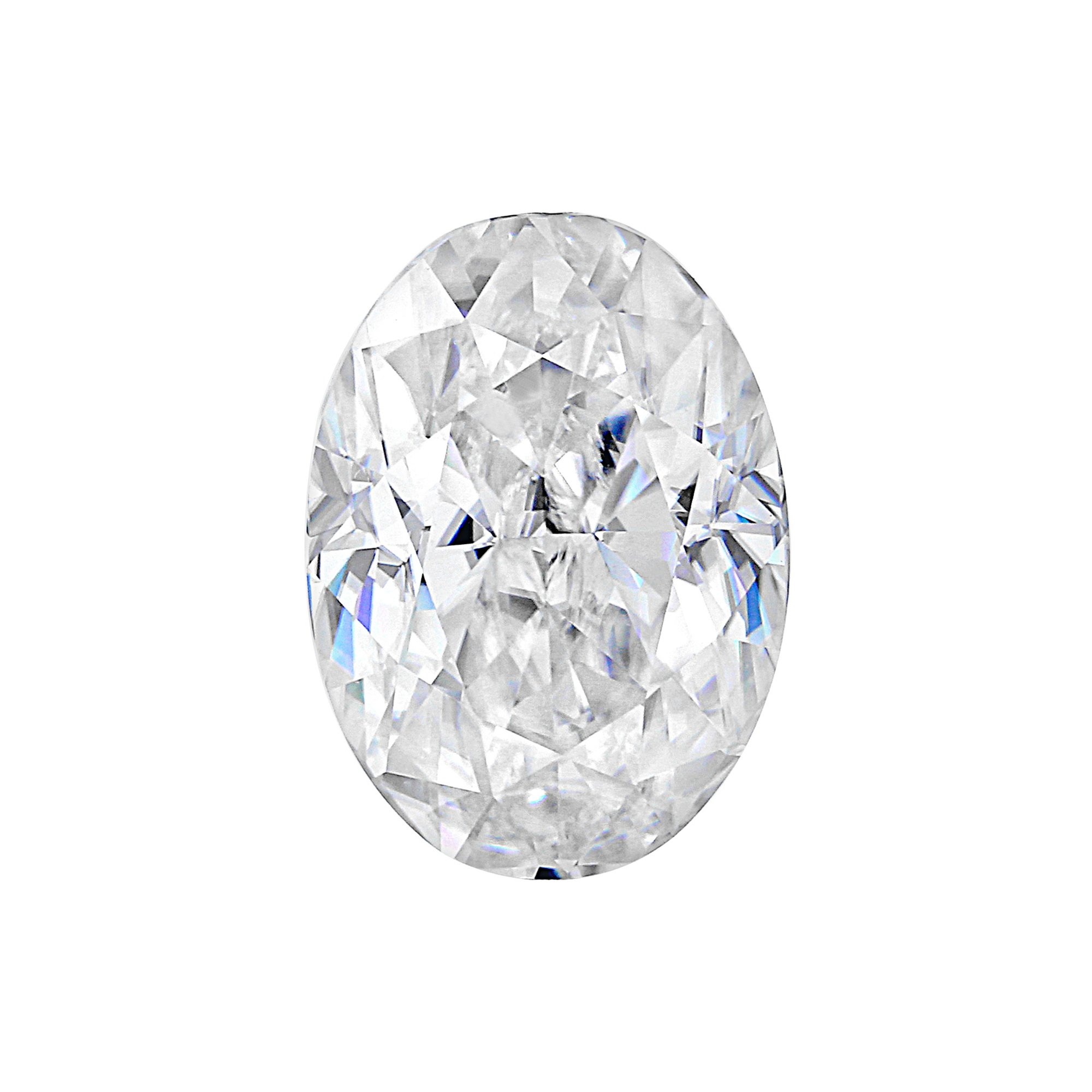 Oval Moissanite Stone