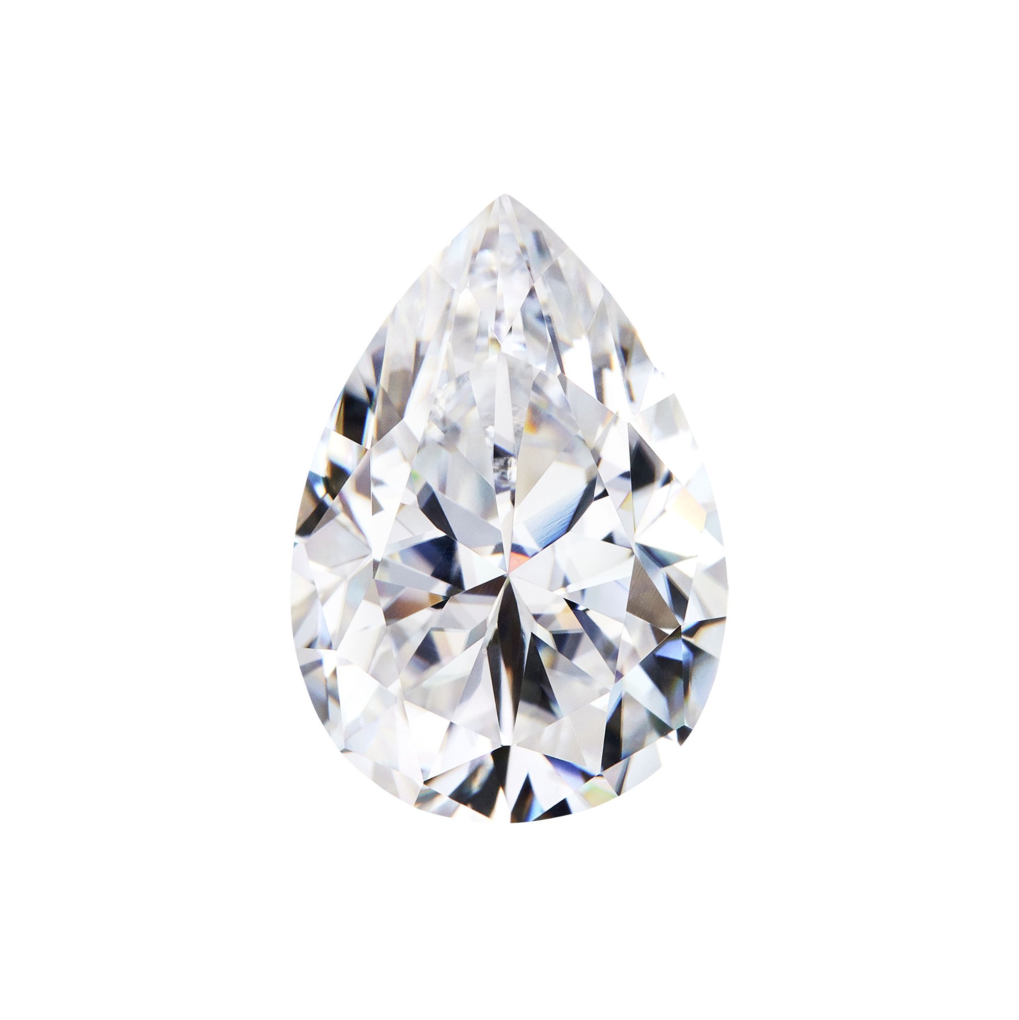 Pear Moissanite Stone