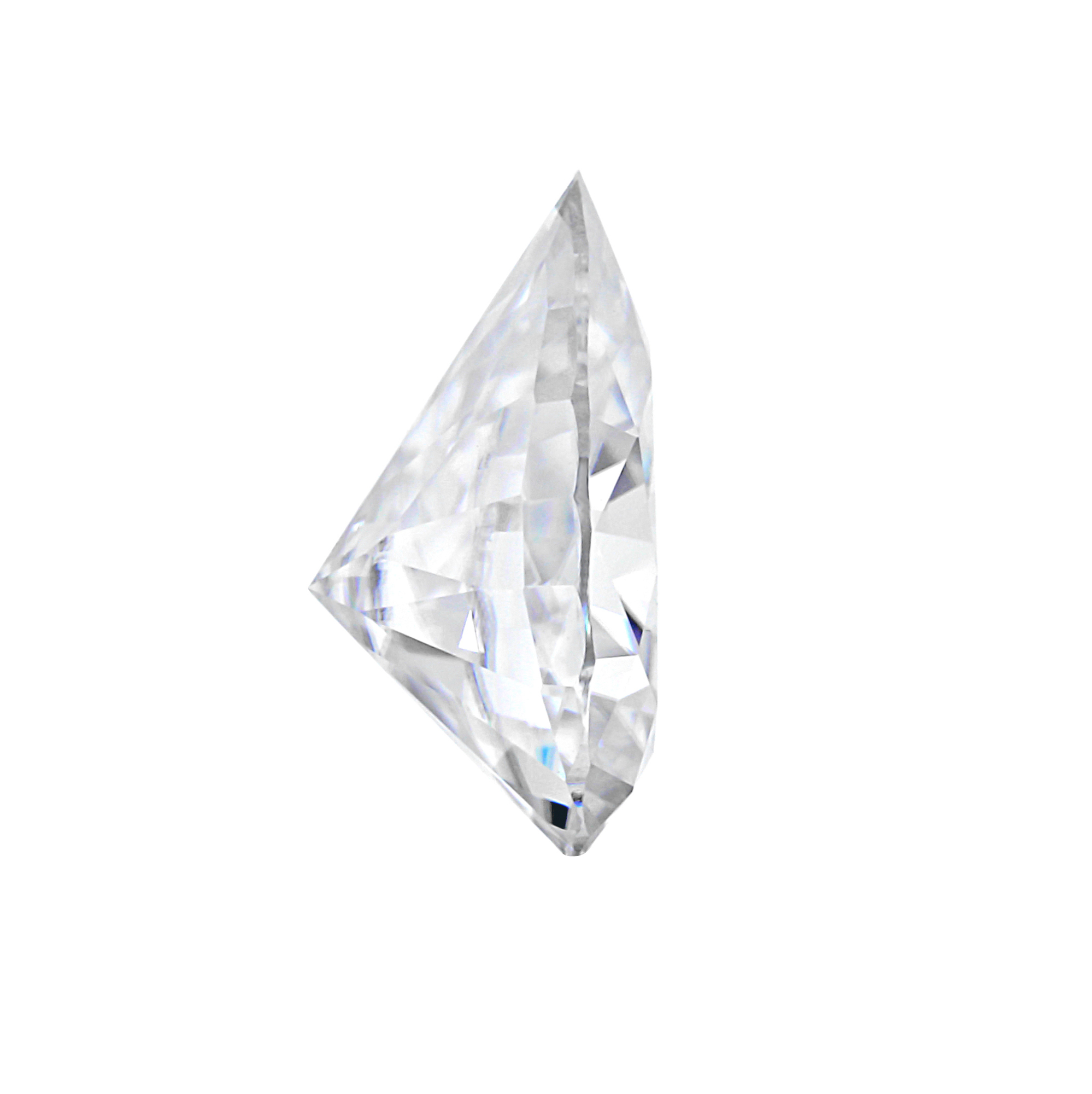 Pear Moissanite Stone