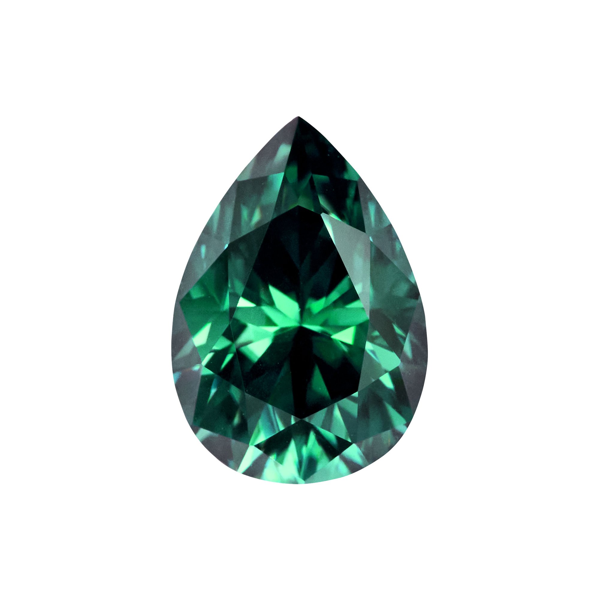 Pear Moissanite Stone