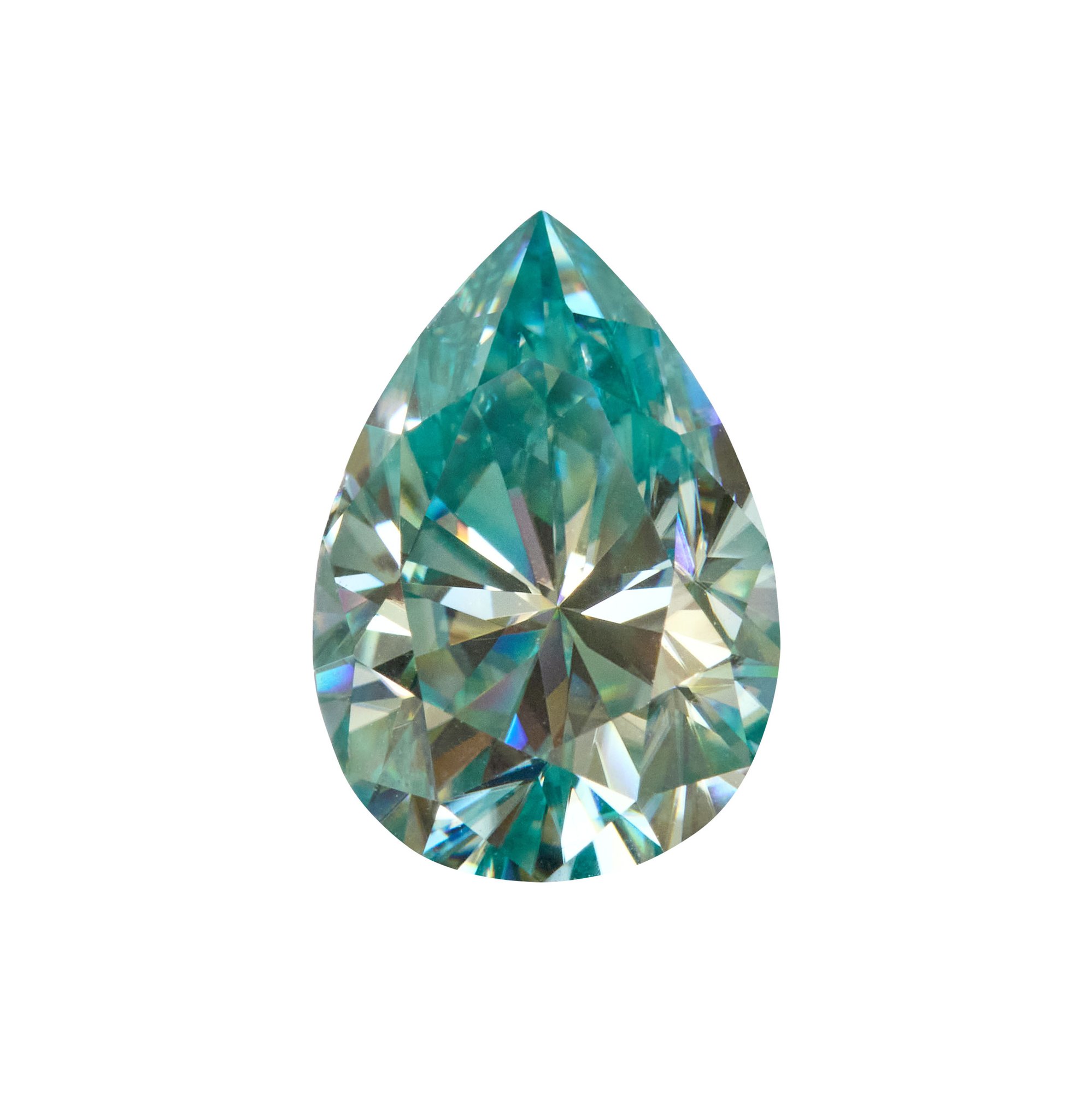 Pear Moissanite Stone