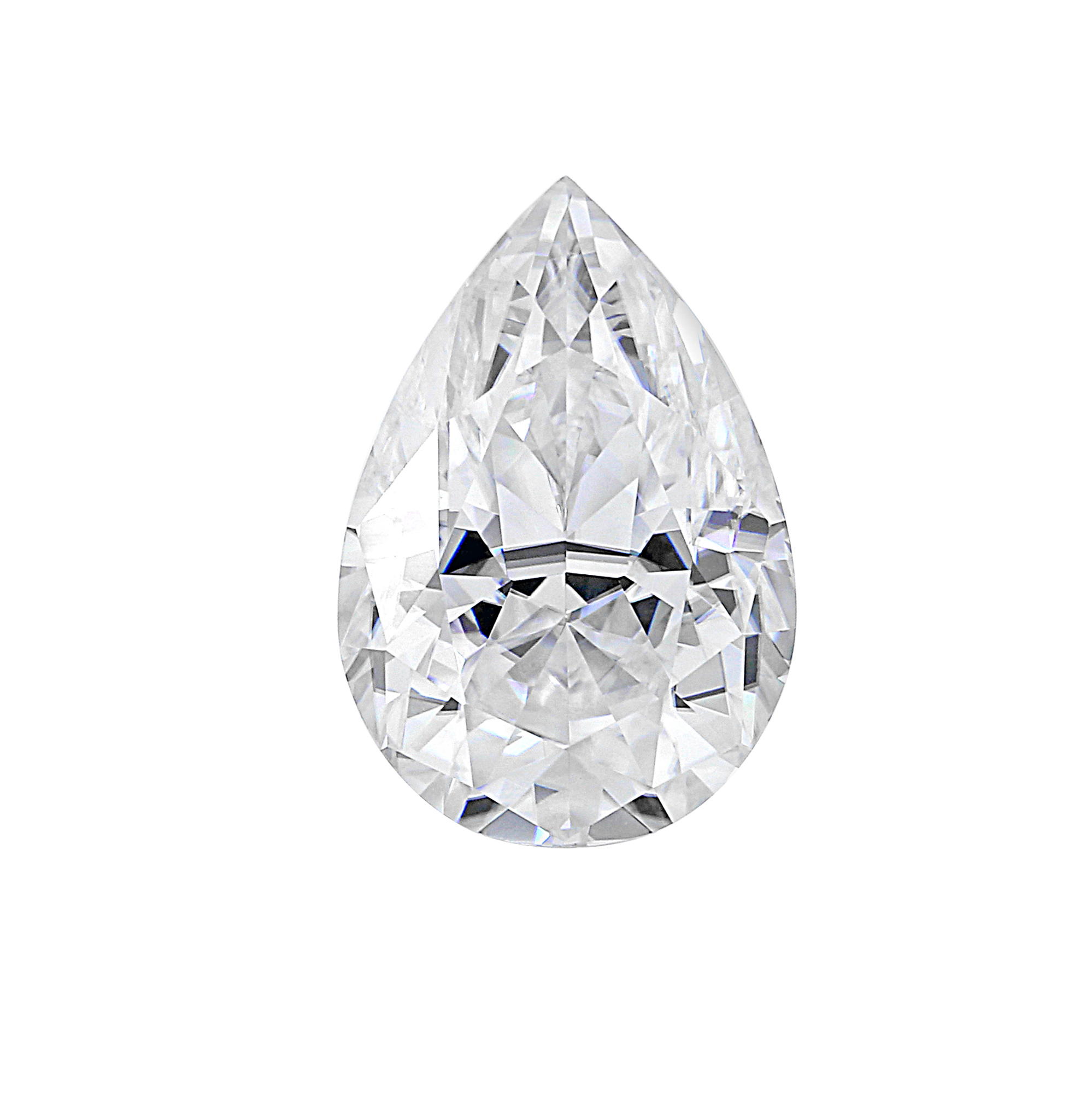 Pear Moissanite Stone