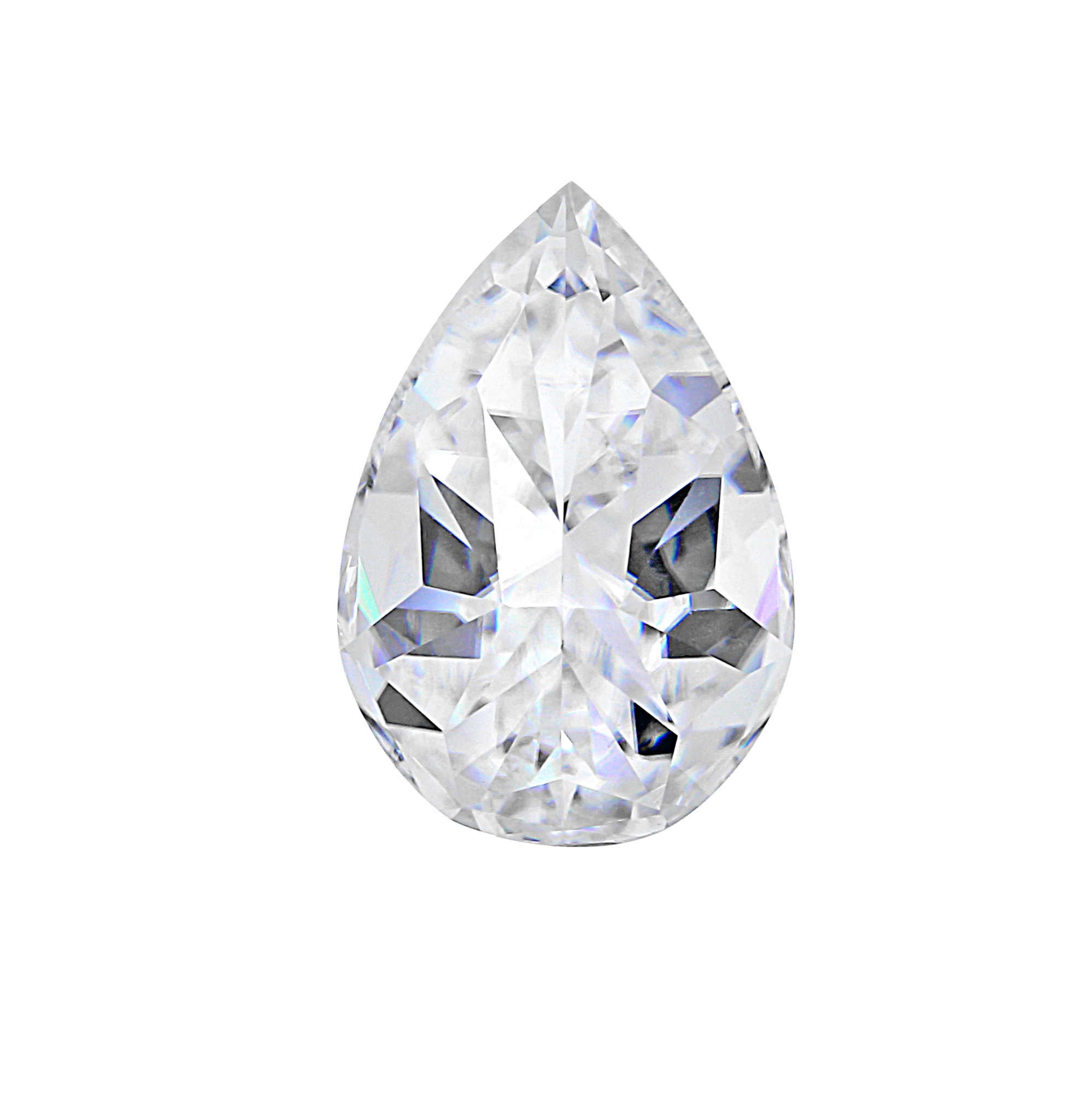 Pear Moissanite Stone