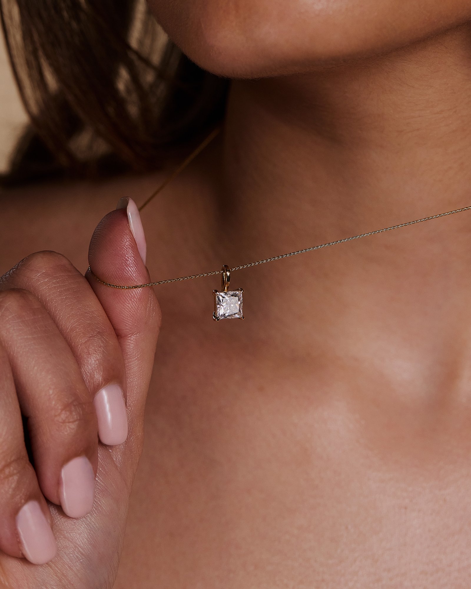 Chandler - Princess Pendant Lifestyle Image