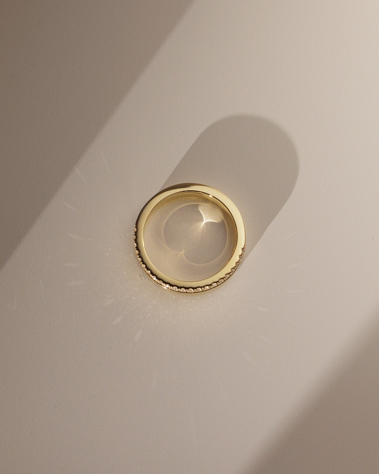 18k Yellow Gold | Lab Diamond melee stones