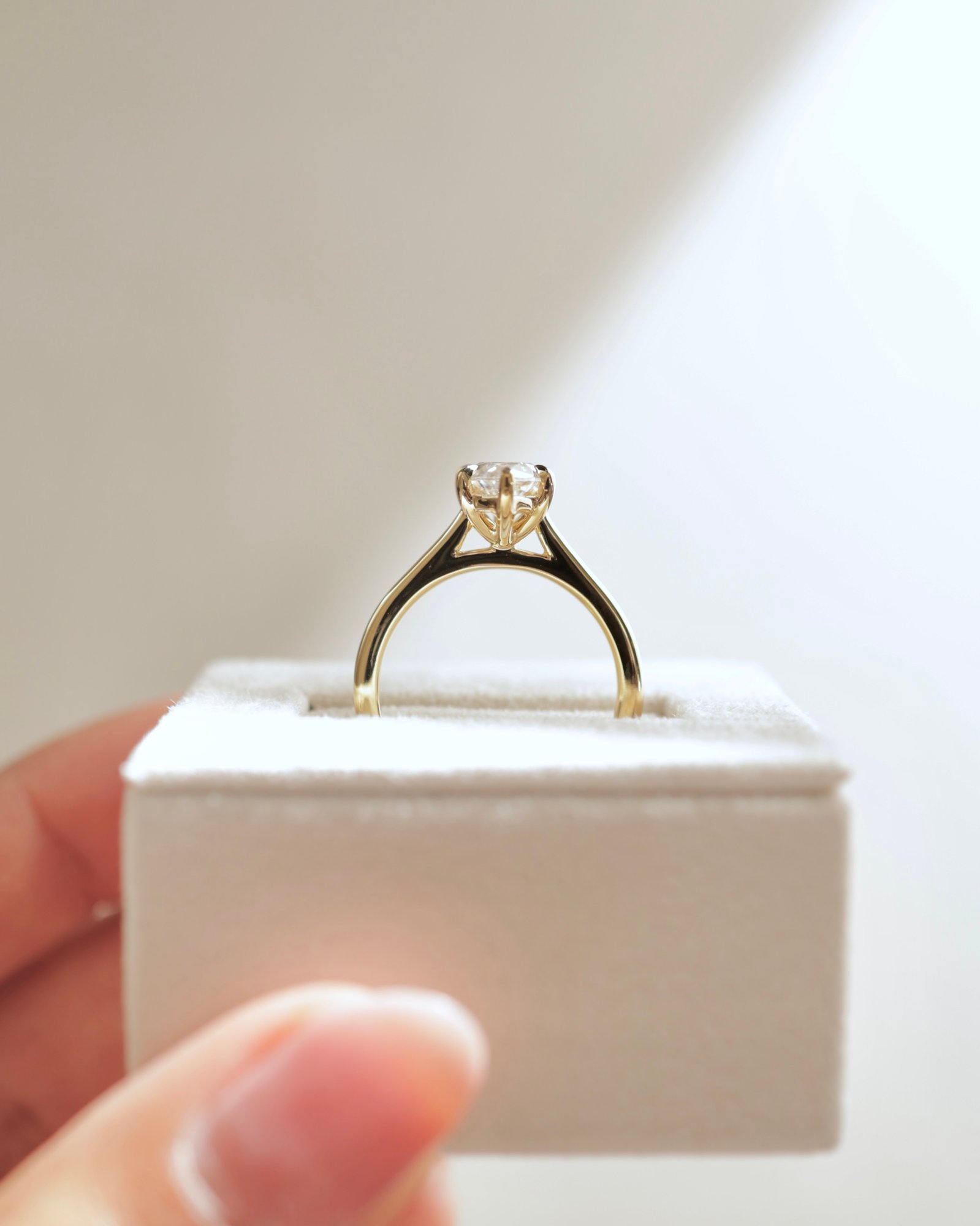 18k Yellow Gold | 13x6.5mm Marquise Moissanite