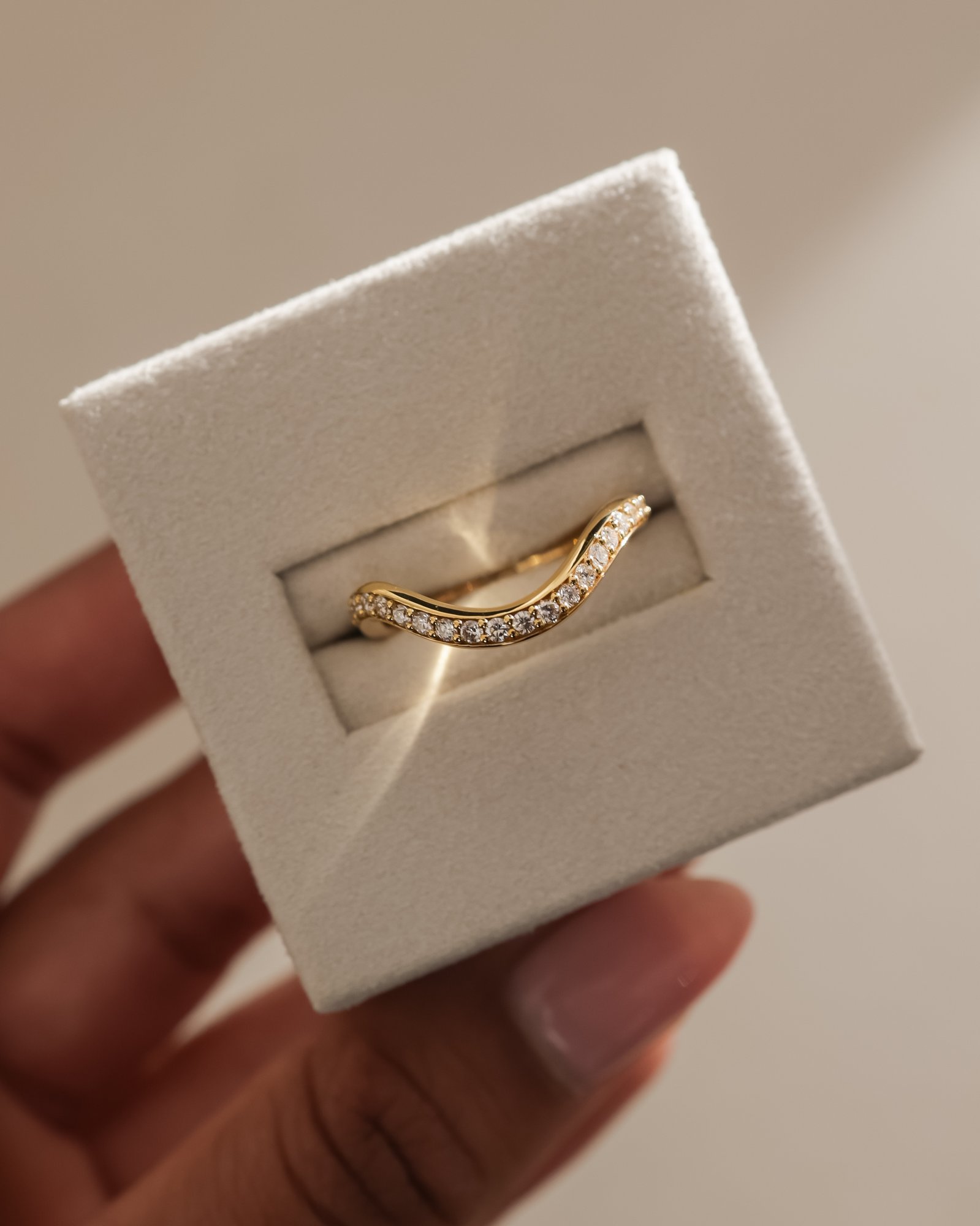 18k Yellow Gold | Lab Diamond melee stones | #2