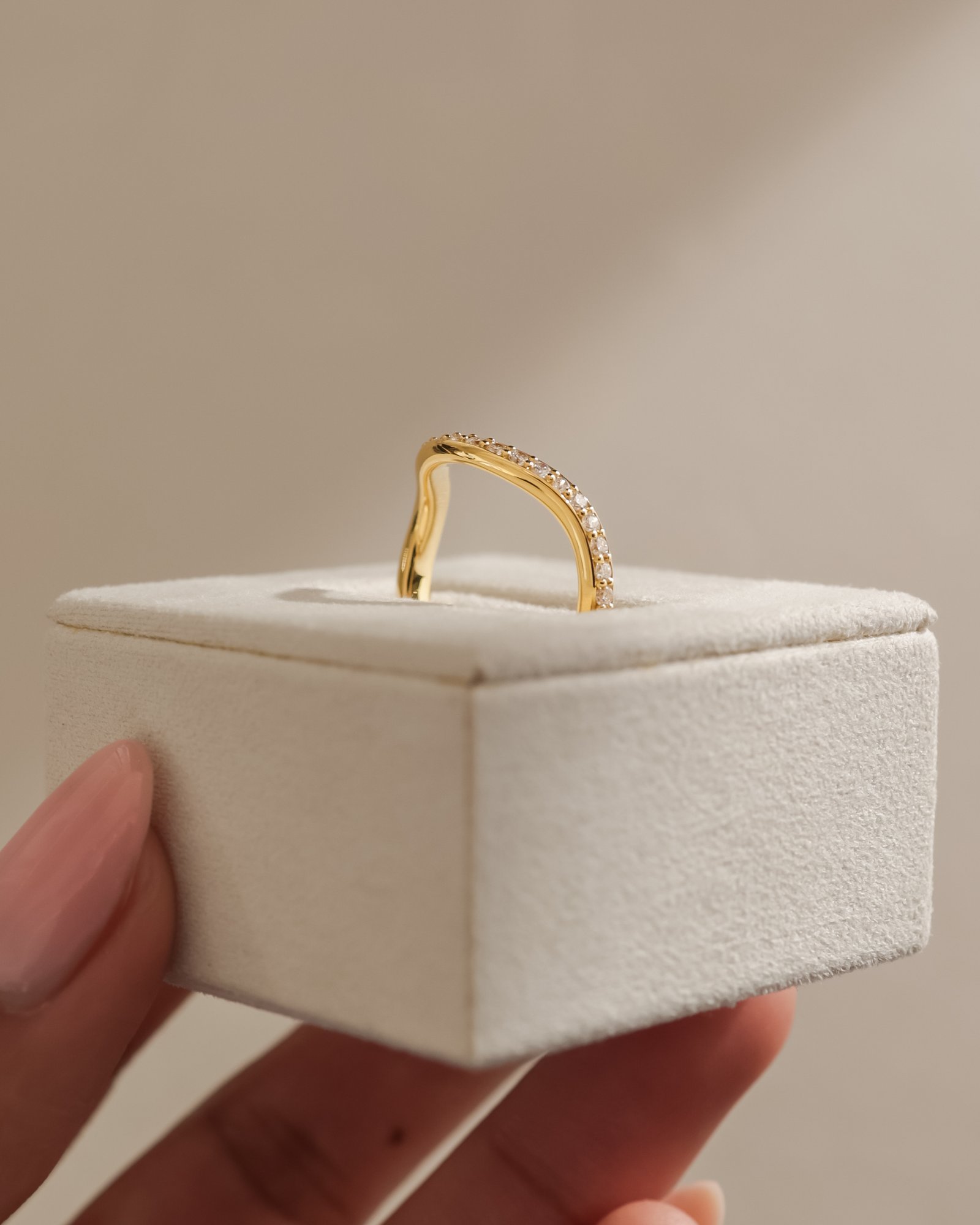 18k Yellow Gold | Lab Diamond melee stones | #2