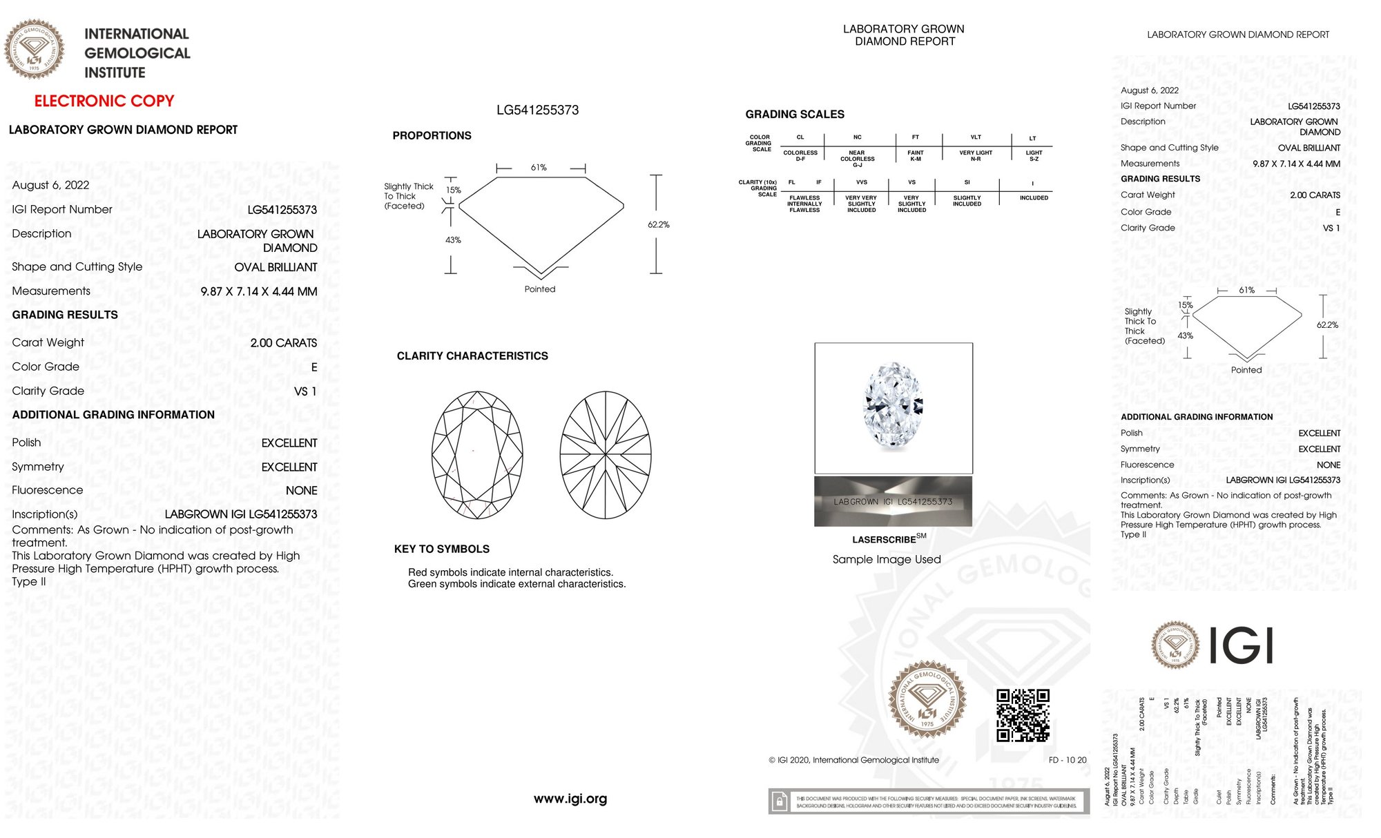 Platinum | 2ct - E - VS1 Oval Lab Diamond | Lab Diamond side stones