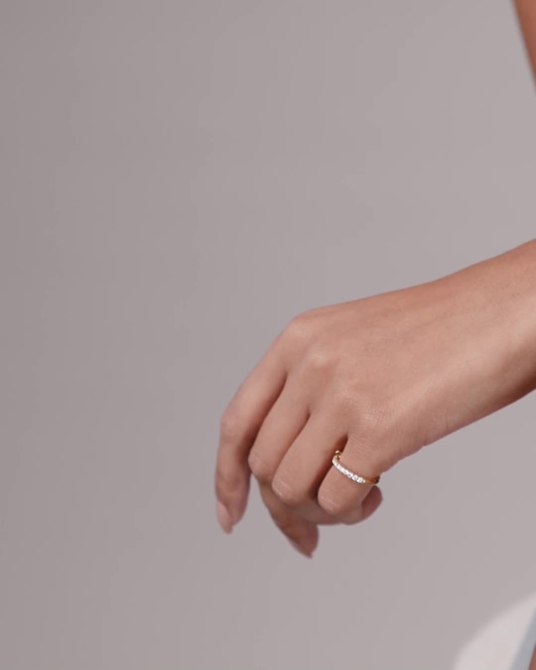 18k Yellow Gold | Lab Diamond melee stones