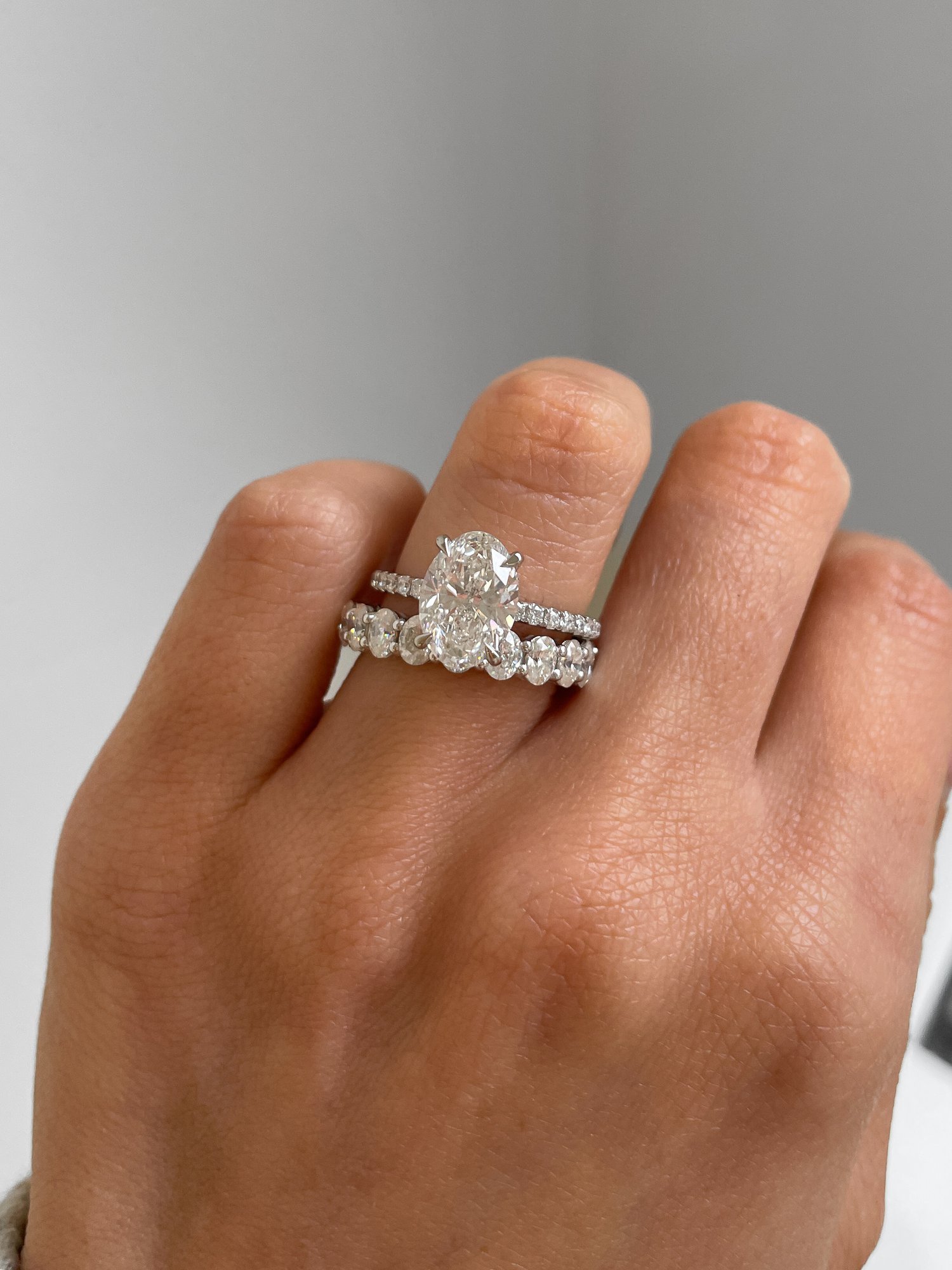 Alexandra - Oval Eternity Ring Lifestyle Image